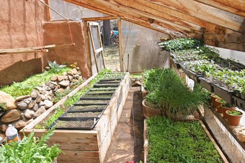 earth sheltered greenhouse